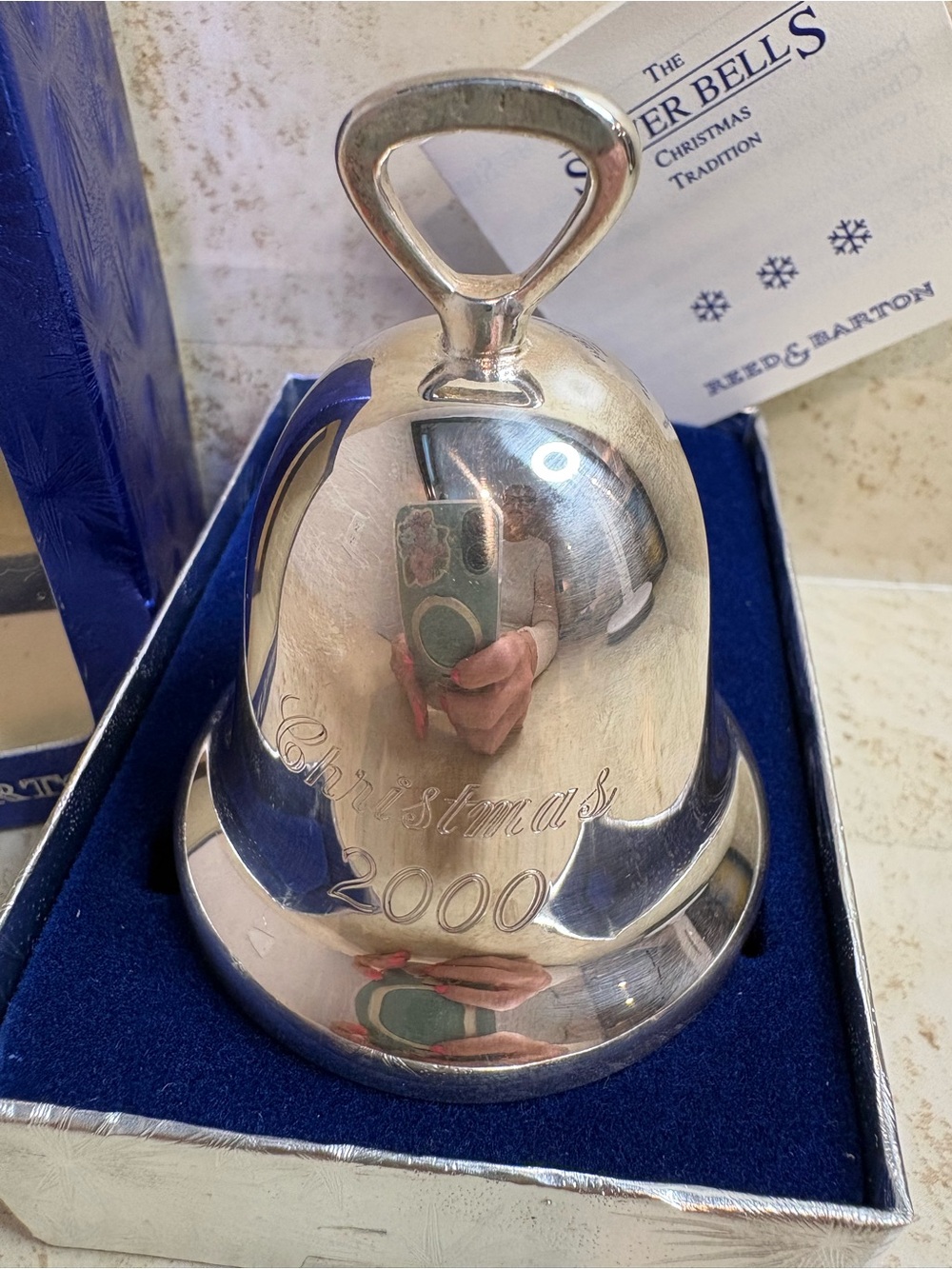 Reed & Barton 2000 Silver Bell